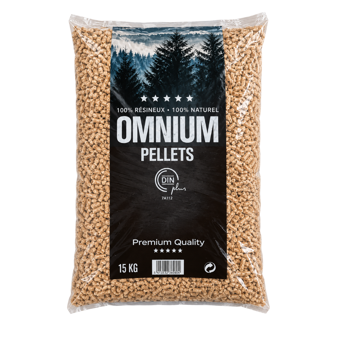 Sac de granulés de bois Omnium Pellets