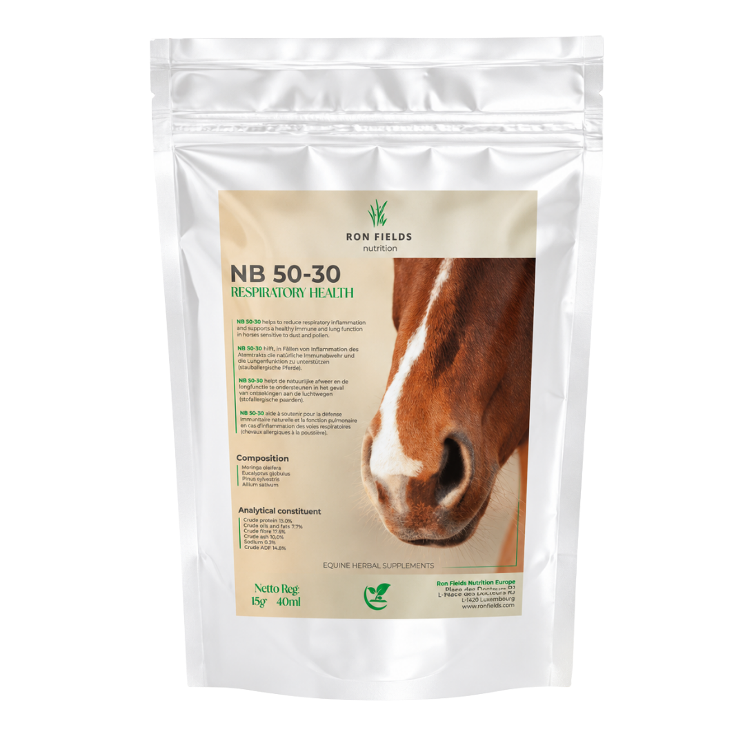 Emballage du complément NB50-30 de Ron Field Nutrition